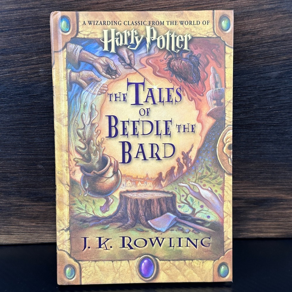 The Tales of Beedle the Bard J.K. Rowling 1st Edition‎ 2008 Harry Potter Signed